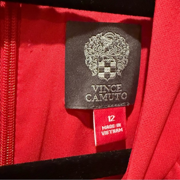 Vince Camuto Vibrant Pink Mini Dress Womens Size 12 - Picture 3 of 7